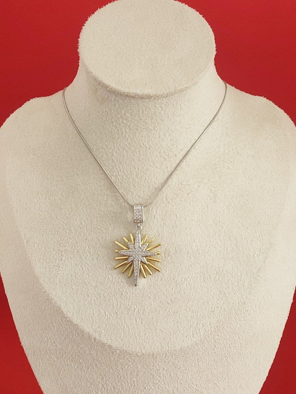 Radiant Star Pendant Necklace
