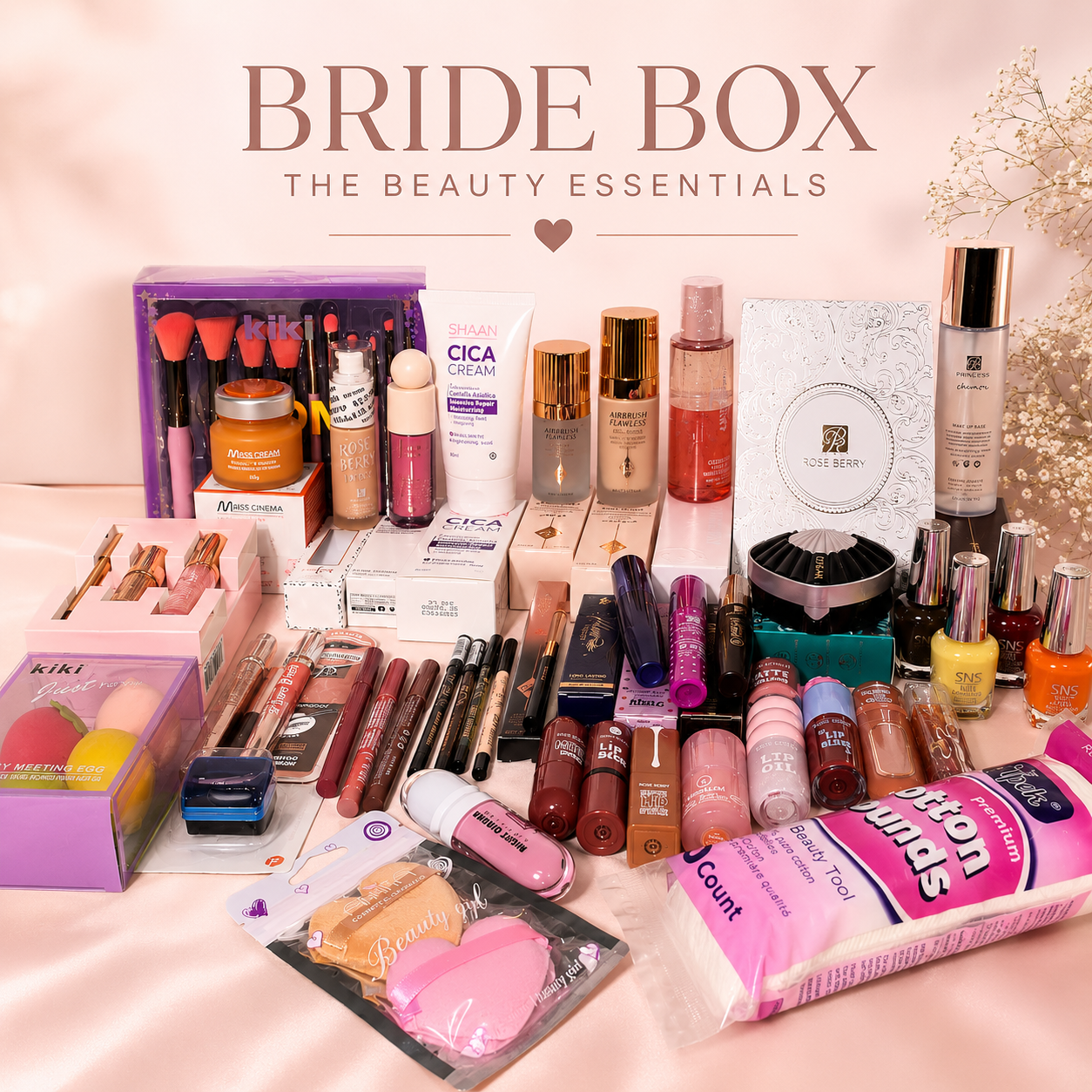 بوكس ميك اب العروسه | Make-up Bride Box
