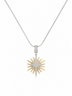 Radiant Star Pendant Necklace