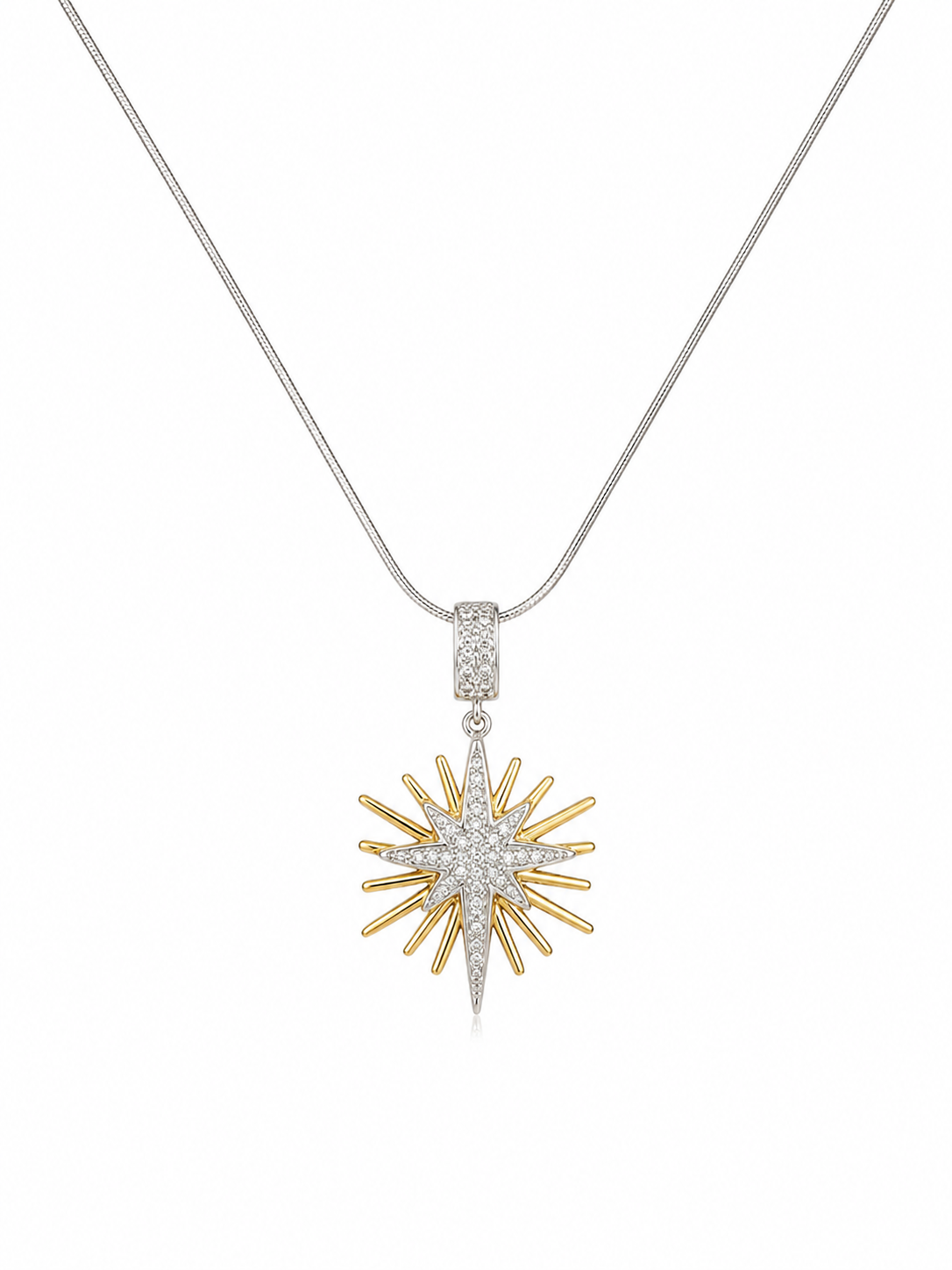 Radiant Star Pendant Necklace