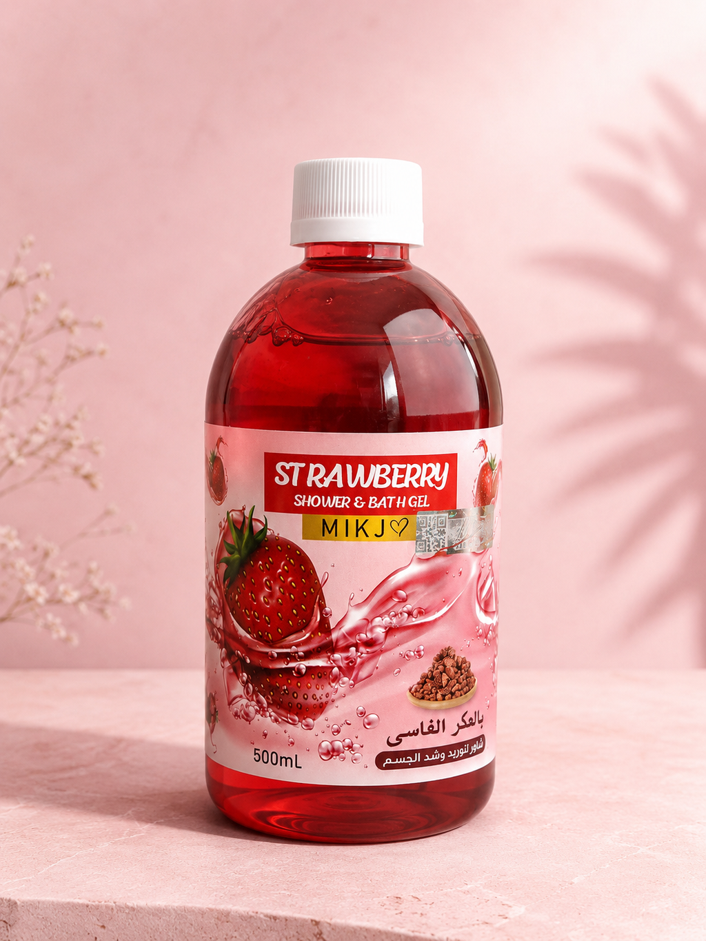 شاور للجسم | Strawberry Silk Bath Gel
